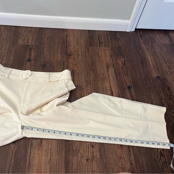 Club Monaco Enamel Ring Pant White/Cream Size 10 - Picture 15 of 16